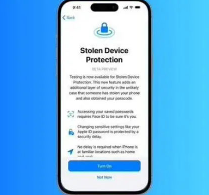 峪泉镇苹果授权维修店分享被盗设备保护功能开启方法 