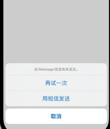 峪泉镇apple维修iPhone上无法正常发送iMessage信息